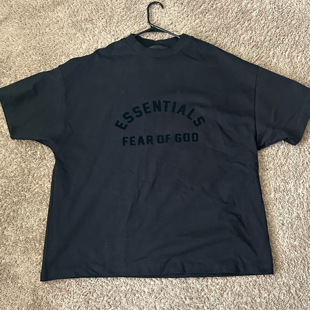Fear of God Essentials Black T-Shirt